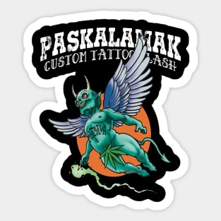 paskalamak shirt sativa angel Sticker